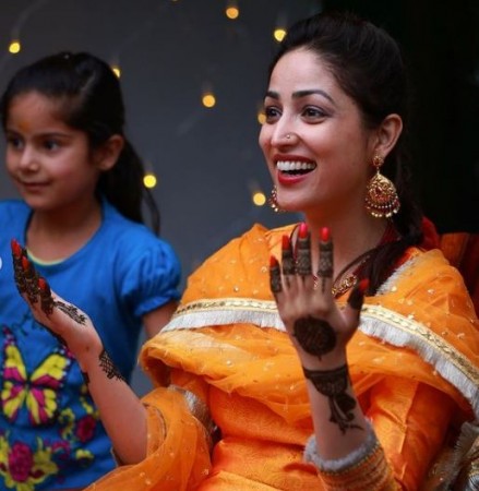 Yami Gautam shared pictures of mehndi ceremony, see beutiful pictures