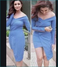 Parineeti felt victim to Oops Moment due to tight dress