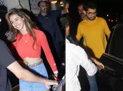 Thackeray's son spotted with Disha Patani, trollers get angry!