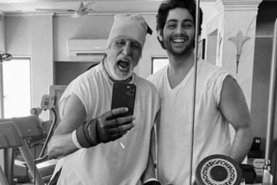 Amitabh's grandson Agastya shares picture on Instagram: here Abhishek's reaction