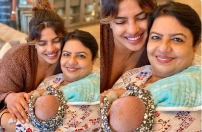 Priyanka shares a picture with her daughter and mother Madhu