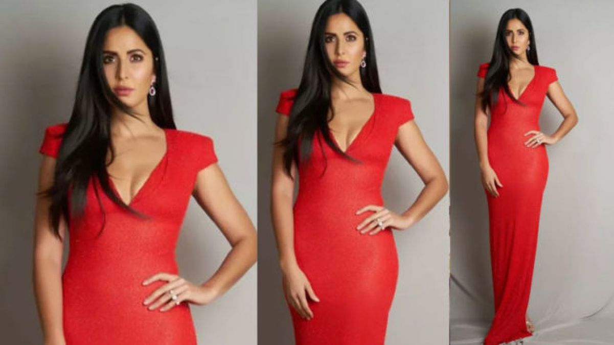 Katrina Wins Millions of Hearts in Red Gown, Watch Video!