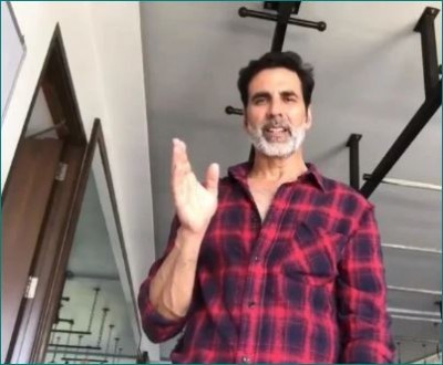 Akshay thanks CISF soldiers by sharing video