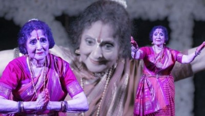 VIDEO! 90 साल की उम्र में इस मशहूर अदाकारा ने राम मंदिर में किया ऐसा डांस, देखकर हैरत में पड़े लोग