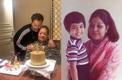 माँ के जन्मदिन पर करण जौहर ने लिखा इमोशनल पोस्ट
