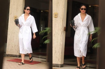 Daughter-in-law of Pataudi family spotted outside the house in casual look