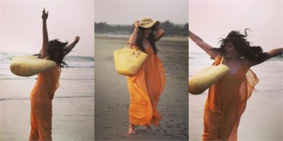 Pooja Bedi looked even more beautiful on the beach