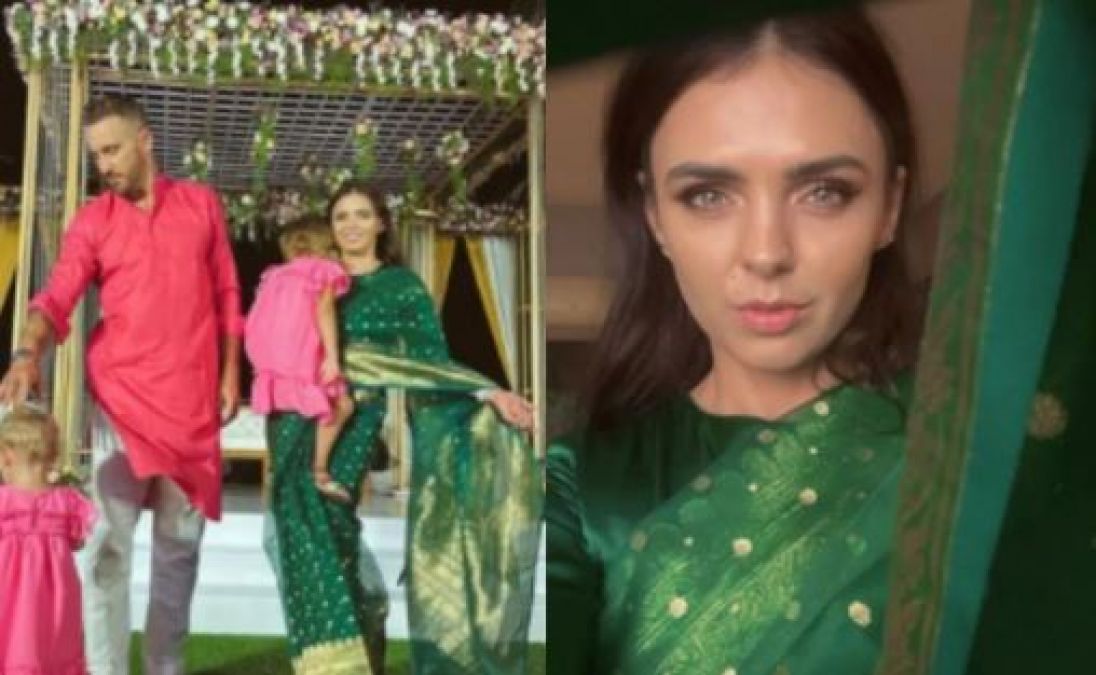 Anushka Sharma's latest saree is reminiscent of her wedding