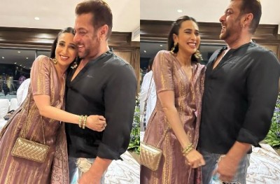 Karisma shared the picture of Salman hugging, the fans said - 