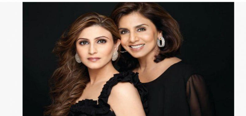 Riddhima Kapoor Wishes Her Mother By Sharing Black And White Picture See Post Newstrack English 1