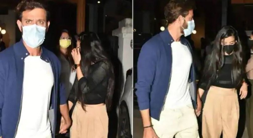 Saba Azad called Hrithik Roshan 'my love', put a 'seal' on the relationship!