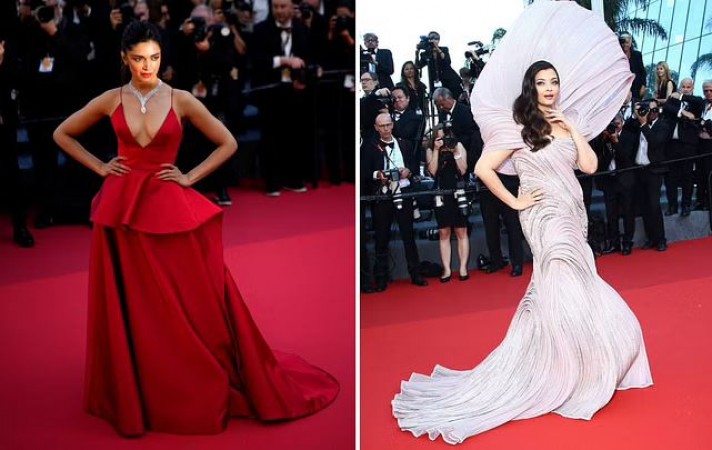 Cannes 2022: Aishwarya-Deepika looked most different and attractive on the third day, everyone was watching 