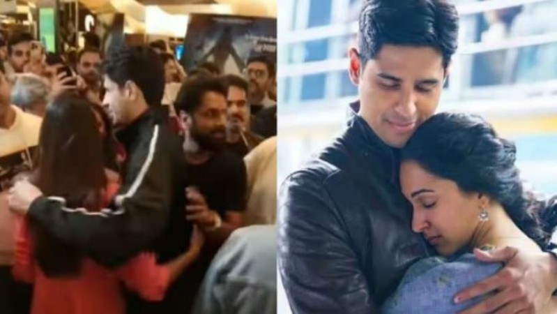 Sidharth hugs Kiara amid breakup news, video goes viral