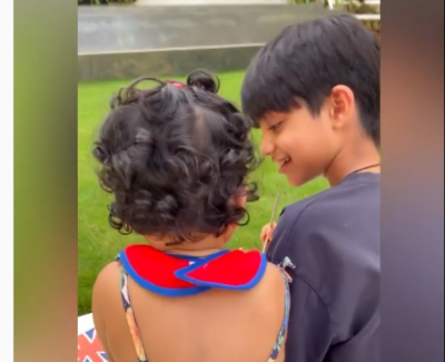 Brother day special! Shilpa Shetty shared a cute video of Viaan and Samisha