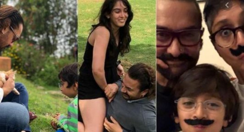 अपने सौतेले भाई से ऐसा है आमिर खान की बेटी का रिश्ता, जानकर नही होगा यकीन