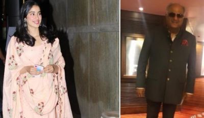 Boney Kapoor reduced the weight, see Janhavi Kapoor's reaction