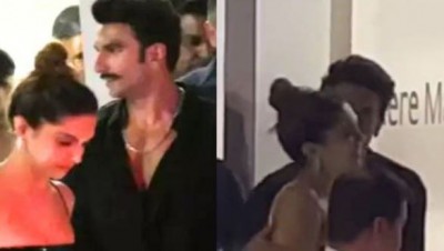 अंबानी की पार्टी में दीपिका संग रोमांटिक हुए रणवीर सिंह, वायरल हुआ VIDEO