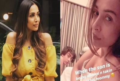 Malaika shared photos with her son, people trolled her