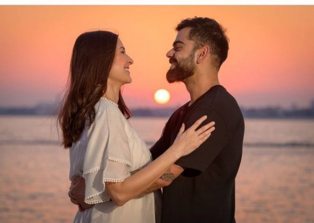 रोमांटिक फोटो शेयर कर अनुष्का ने दी पति विराट को जन्मदिन की बधाई