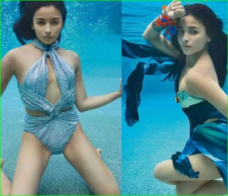 Alia Bhatt sizzles in a sexy underwater photoshoot | NewsTrack English 1