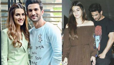 Sushant Singh Rajput can be seen with Kriti Sanon's sister