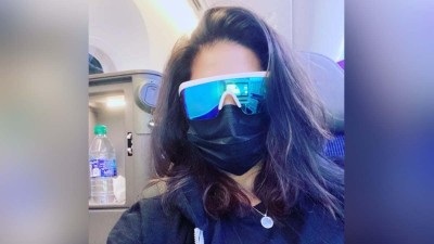 This famous actress returned to India after 6 months, difficult to identify her