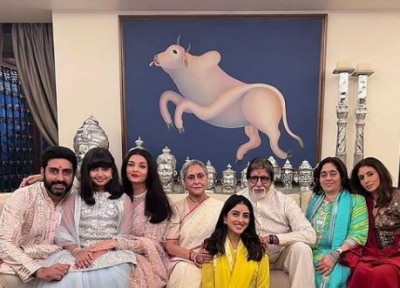 Painting of a bull at Amitabh's house is worth for crores!