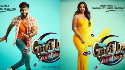 Vicky Kaushal and Bhumi-Kiara's first look revealed in 'Govinda Naam Mera', showing tremendous style