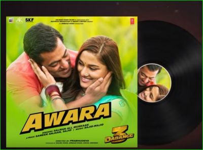 The fourth song of Dabangg 3 Awara Ho came out, you'll be happy to hear