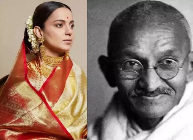 Now, Kangana's controversial remark on Mahatma Gandhi