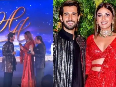Aditya Seal wore an engagement ring to Anushka Ranjan in a romantic style, See post