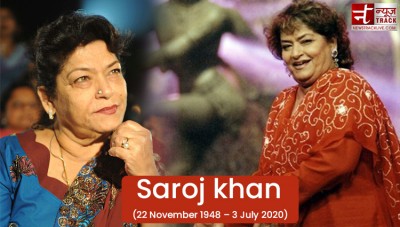 Saroj Khan got an entry in Bollywood at age of 3, choreographed more than 2000 songs
