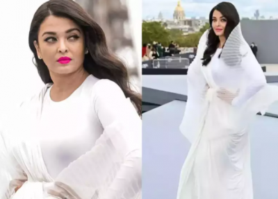 Aishwarya Rai Bachchan Dazzles In White Outfit As She Walks The Ramp, Pics Viral