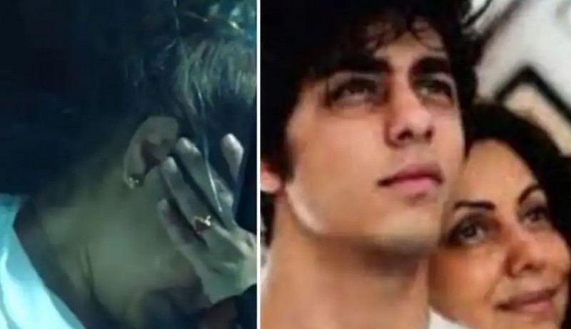 VIDEO: Mother Gauri cried bitterly when she sees son Aryan going to Jail