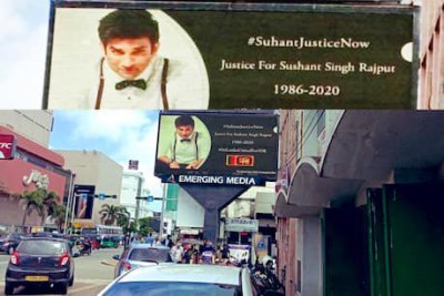 Now, 'Justice for Sushant Singh Rajput' billboards takes over this country