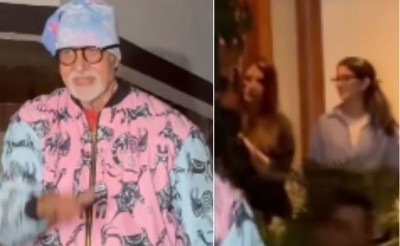 अमिताभ बच्चन के पीठ पीछे मामी ऐश्वर्या संग मिलकर नव्या ने कर डाली ऐसी हरकत, वायरल हुआ VIDEO