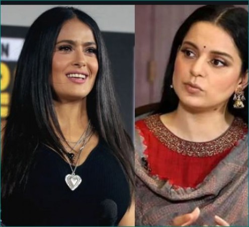 Kangana reacted to Salma Hayek's post on Goddess Lakshmi
