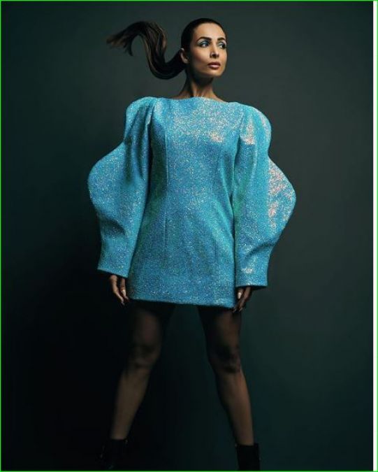 Malaika Arora stuns in blue dress, check it out here