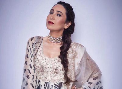 Karisma Kapoor seen in a red color one piece, see photo here