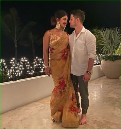 Priyanka celebrates Diwali with in-laws and husband, shares photos