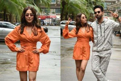Ayushmann-Nusrat leave for the promotion of Dream Girl, see the hot look of the actress!