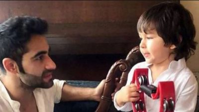 VIDEO: Taimur spending quality time with uncle Armaan, video goes viral