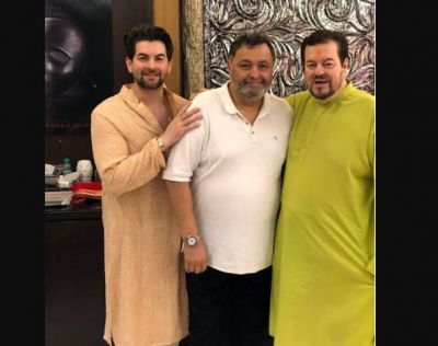 Rishi Kapoor reached Neil Nitin Mukesh's house as soon as he came to Mumbai, visited Bappa