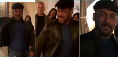 VIDEO: Salman Khan seen performing his famous towel dance step in Turkey