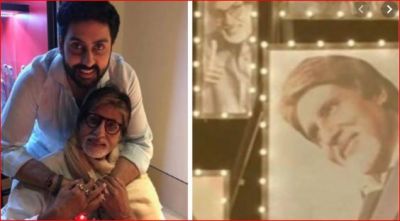 Abhishek shares video giving tribute to father Amitabh Bachchan