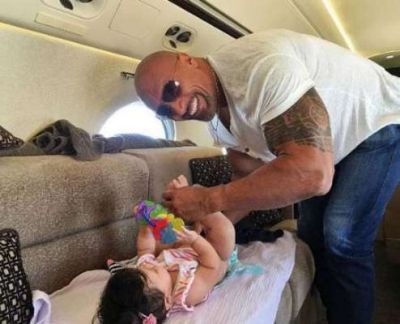 You'll be amazed to know this fact about The Rock, changes his daughter's diaper himself!