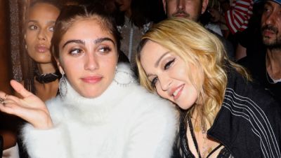 Madonna's daughter gives an almost naked performance