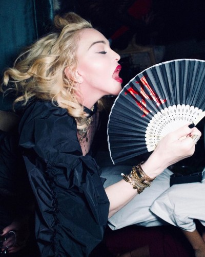 Madonna celebrates her 50th No 1 Single with boyfriend, See Photos