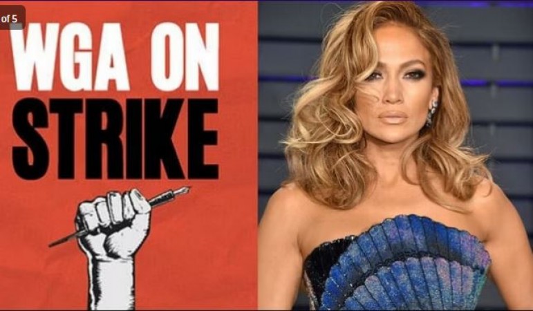 Hollywood strike affects shooting of Jennifer Lopez's series