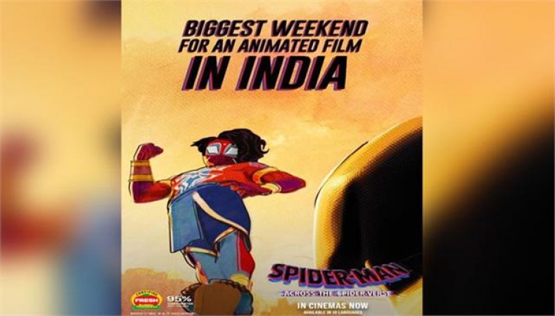 स्पाइडर-मैन: अक्रॉस द स्पाइडर-वर्स ने भारत के सिनेमा घरों में मचाया हंगामा